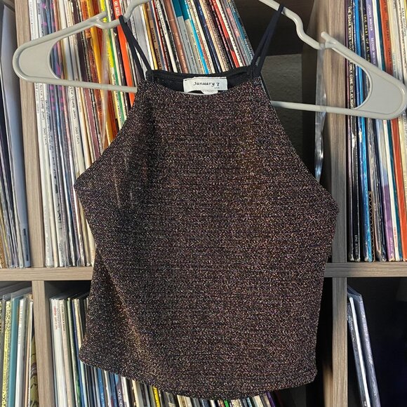 Tops - Vintage January 7 Multicolor Tank Top Women's Small USA Made